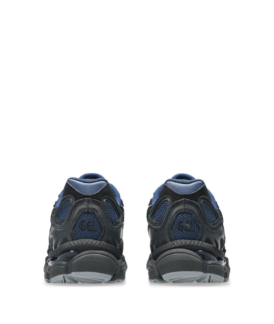 ASICS Синие синтетические низкие кроссовки / кеды, фото 5