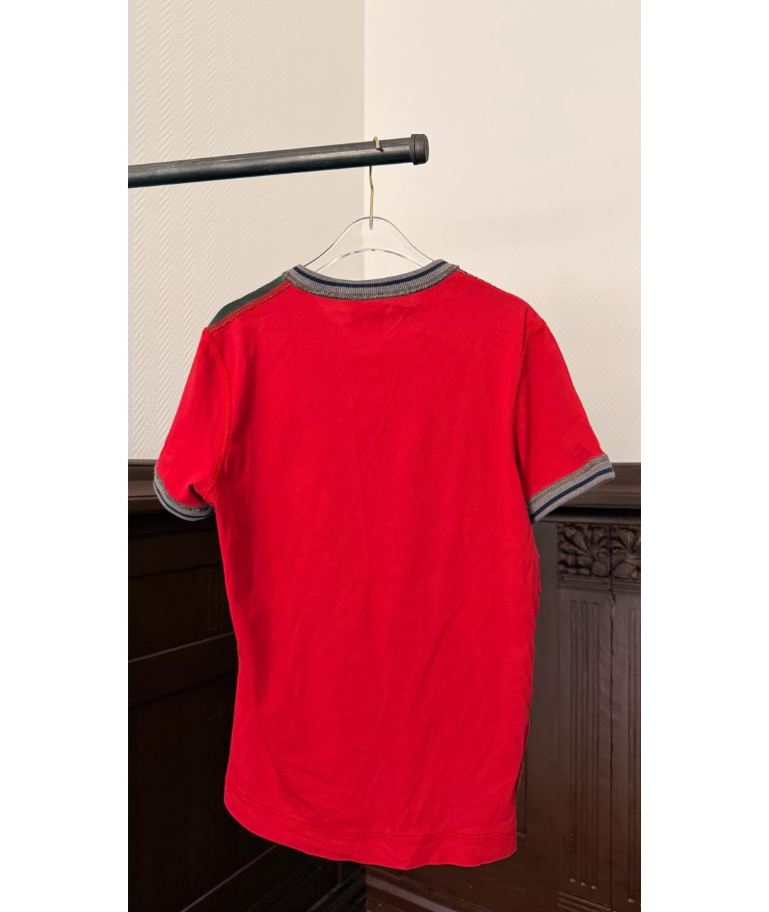 DOLCE&GABBANA Мульти хлопковая футболка, фото 2