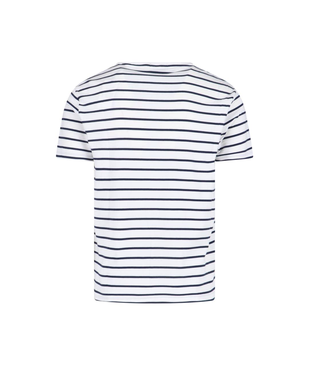 POLO RALPH LAUREN Белая хлопковая футболка, фото 2