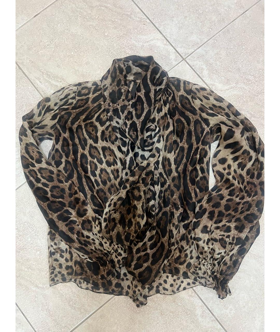 DOLCE&GABBANA Шифоновая блузы, фото 6