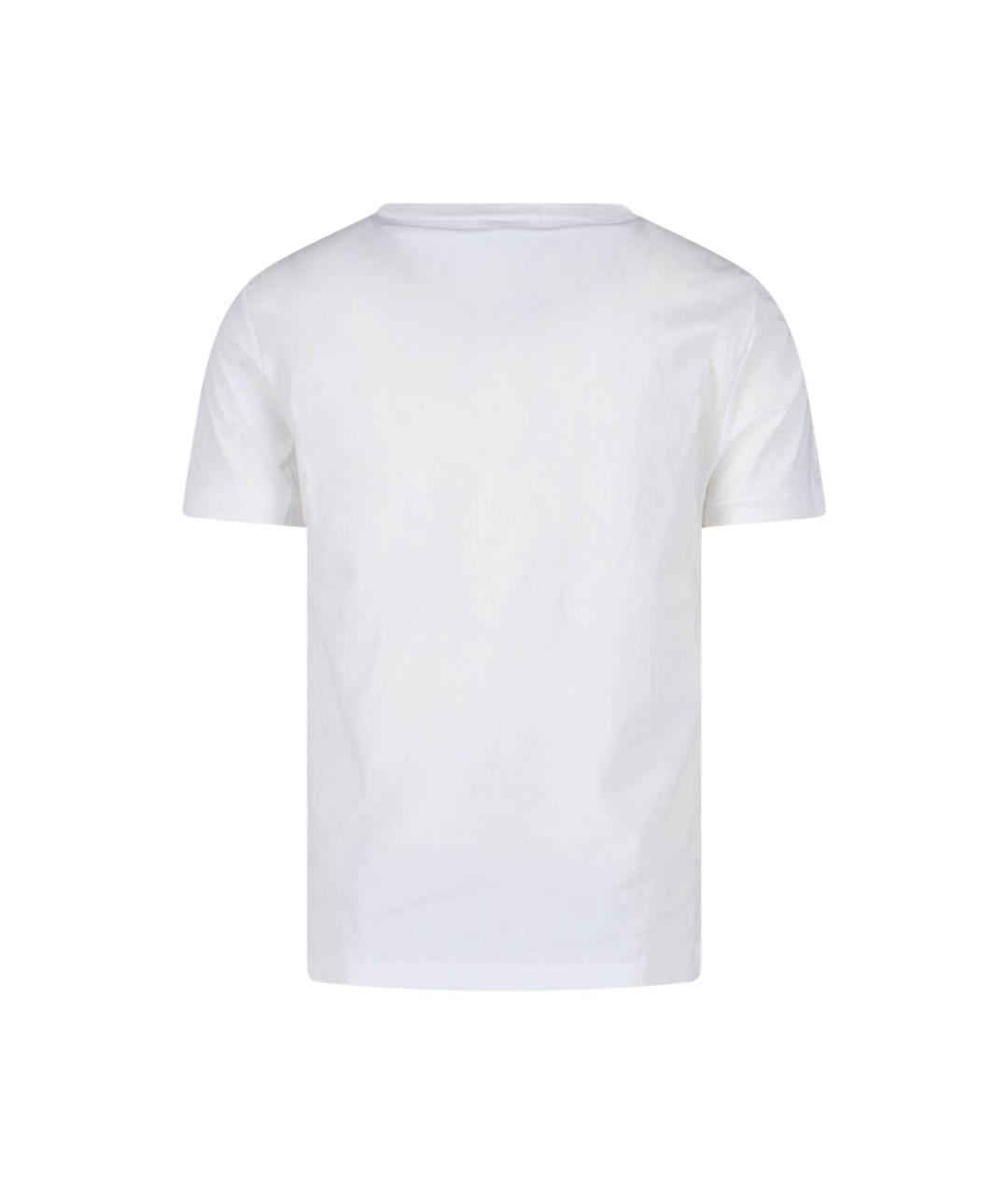 POLO RALPH LAUREN Белая хлопковая футболка, фото 2