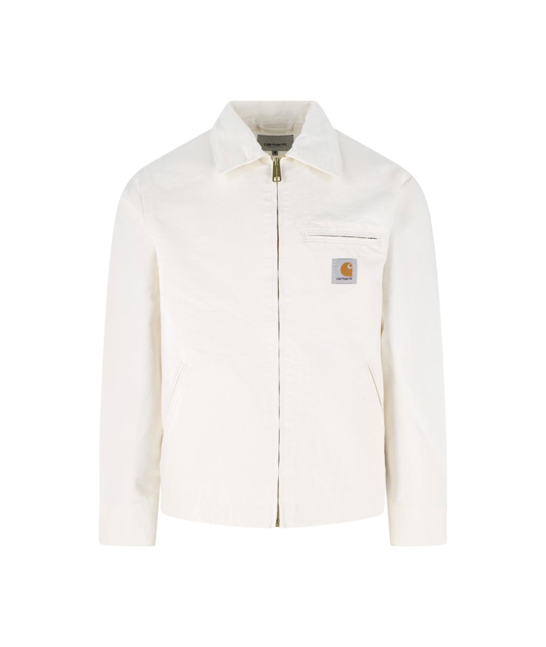 CARHARTT WIP Белая хлопковая куртка, фото 1