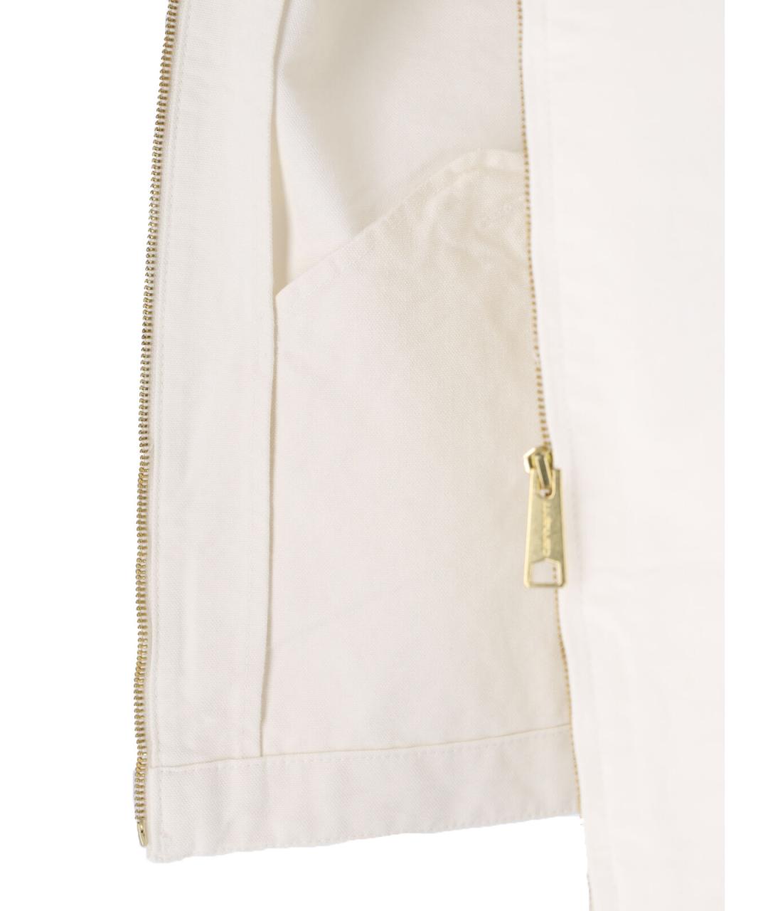 CARHARTT WIP Белая хлопковая куртка, фото 5