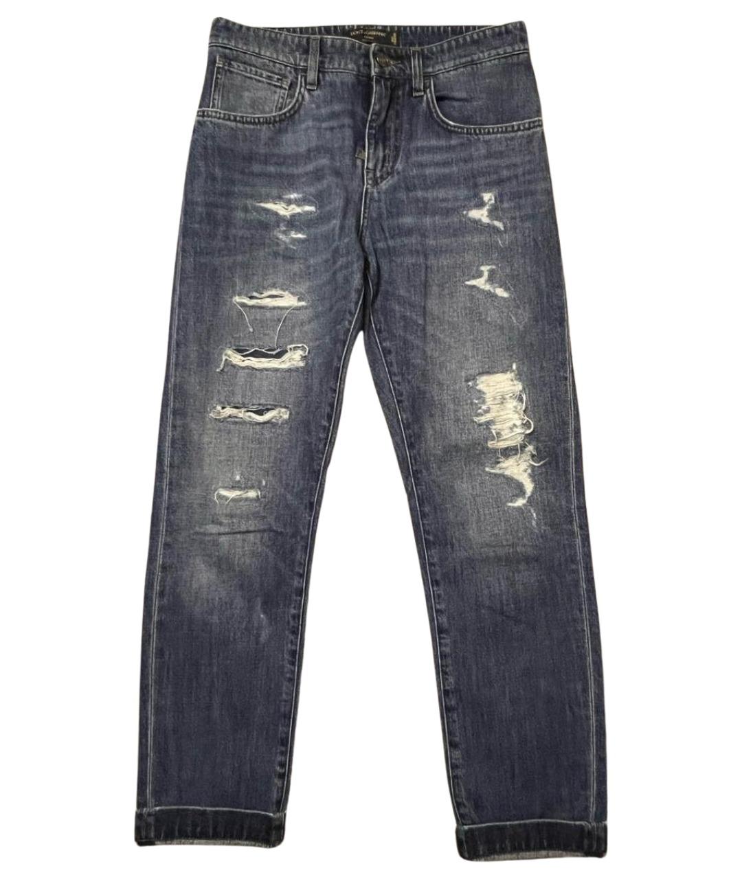 DOLCE&GABBANA Синие деним детские джинсы, фото 1