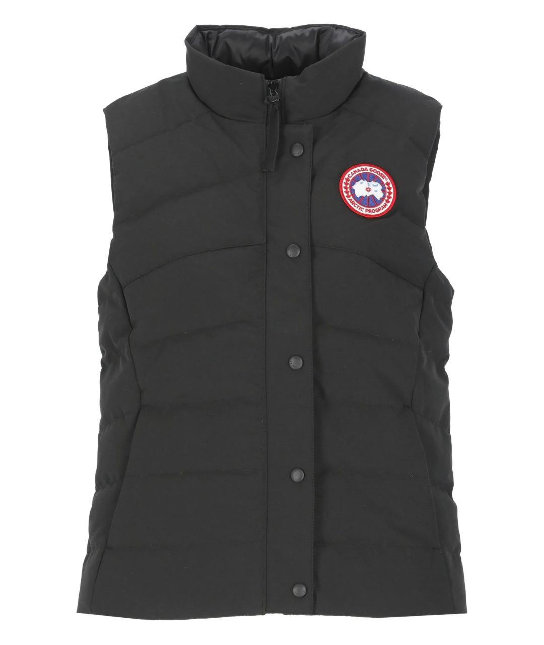 CANADA GOOSE Черный полиэстеровый жилет, фото 1