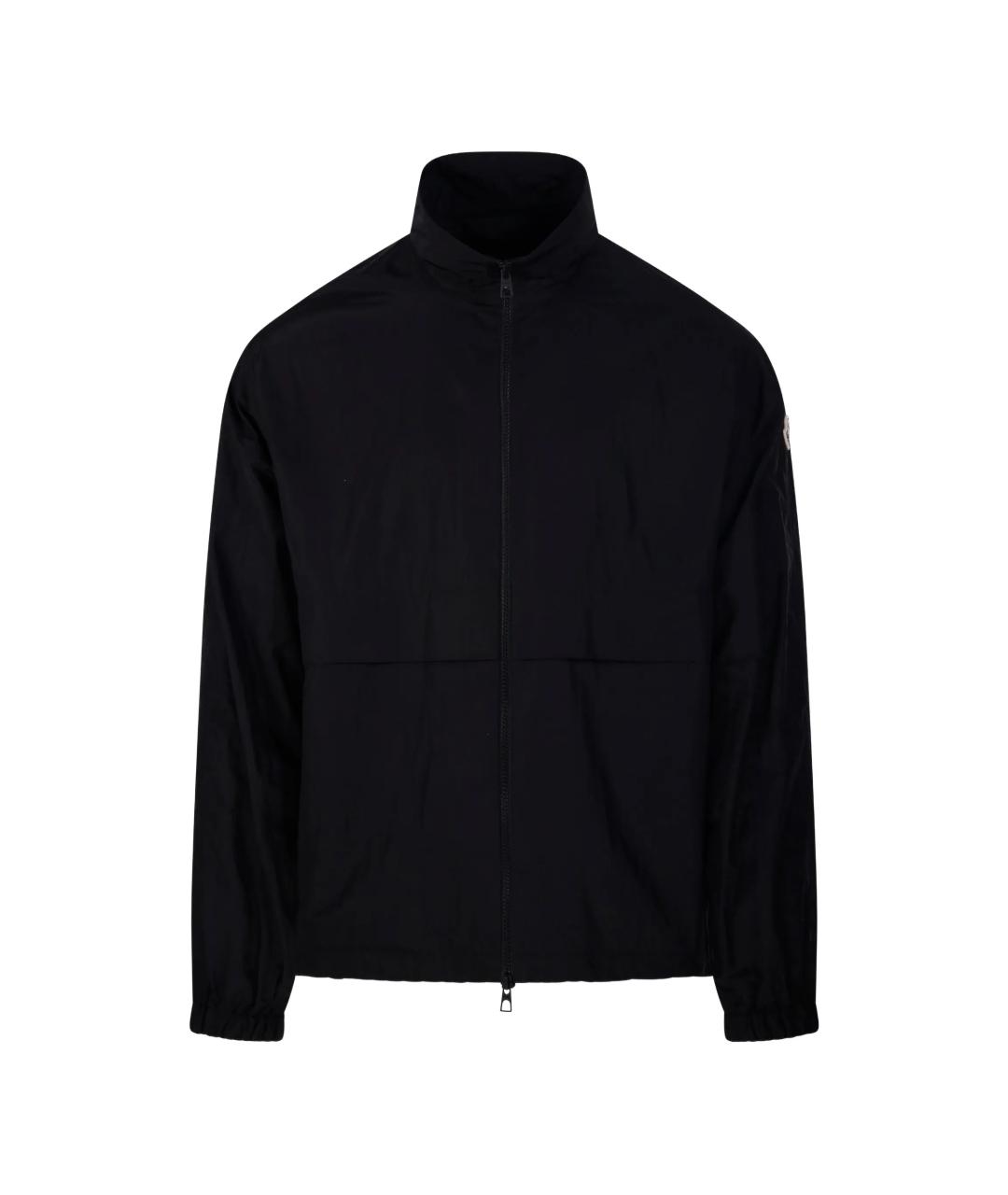 MONCLER Черная полиамидовая куртка, фото 1