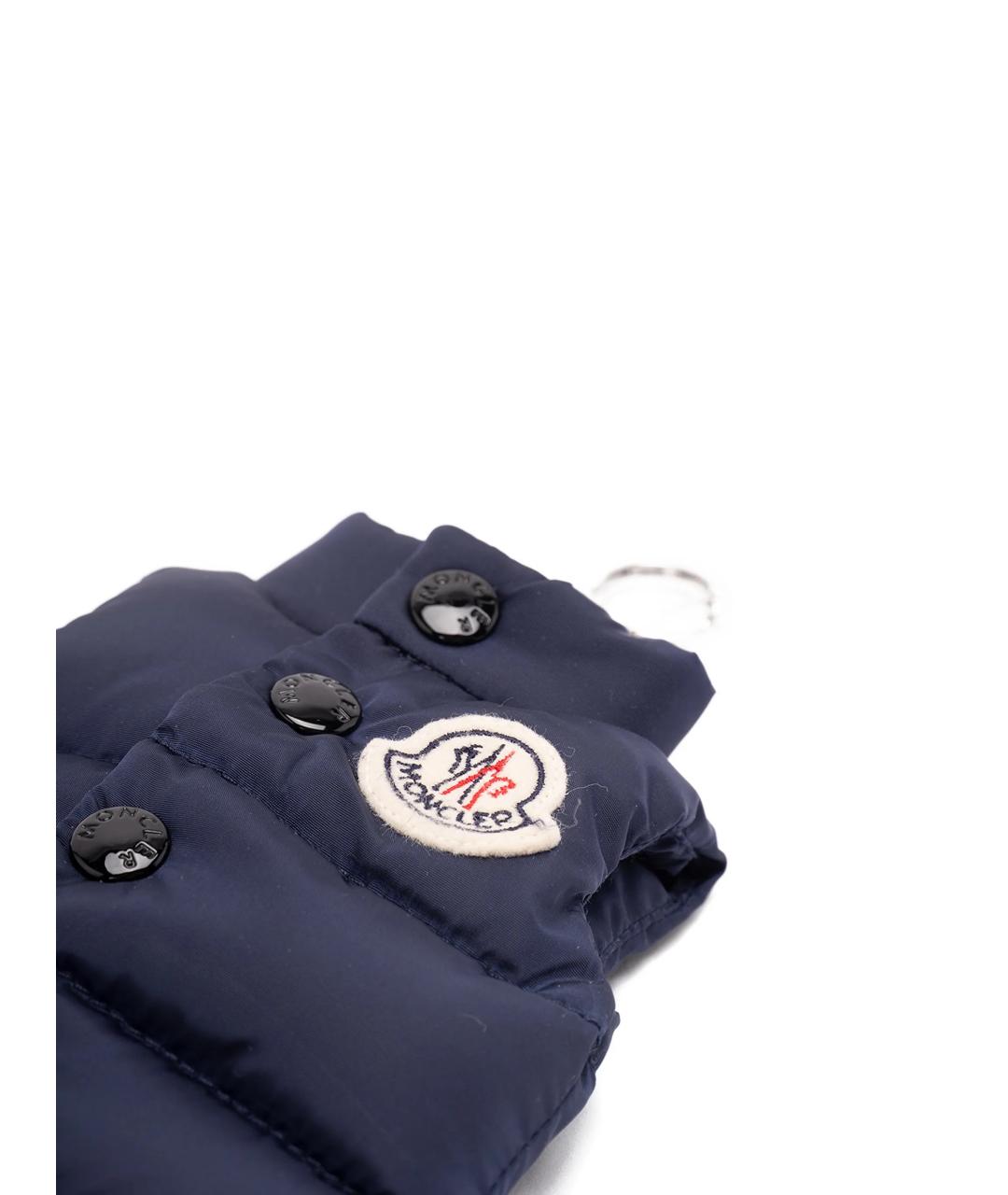MONCLER Синий брелок, фото 3