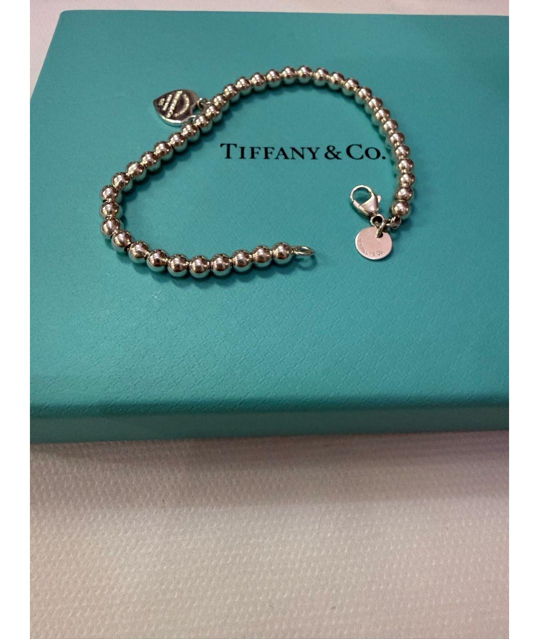 TIFFANY&CO Серебрянный серебряный браслет, фото 3