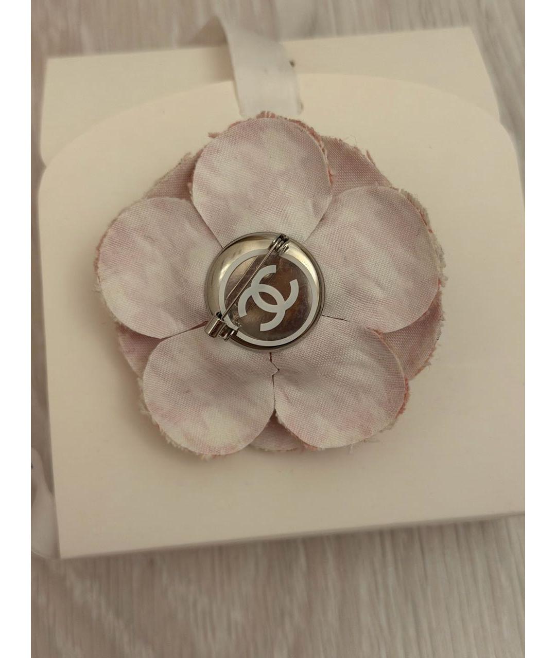 CHANEL Розовая булавка / брошь, фото 2