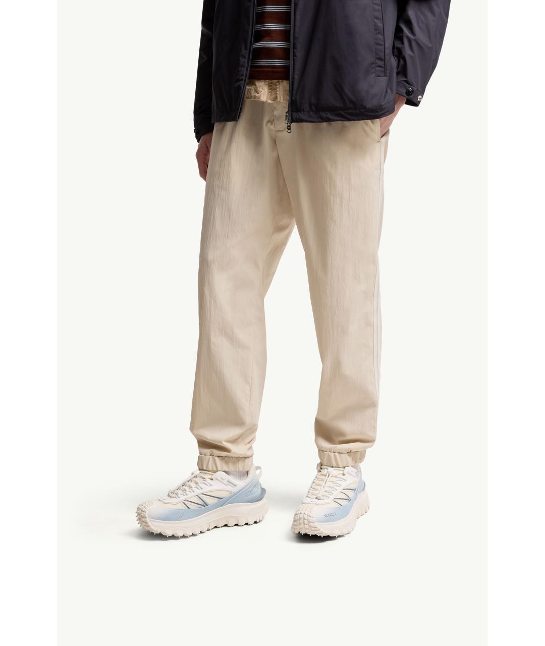 MONCLER Мульти синтетические низкие кроссовки / кеды, фото 2