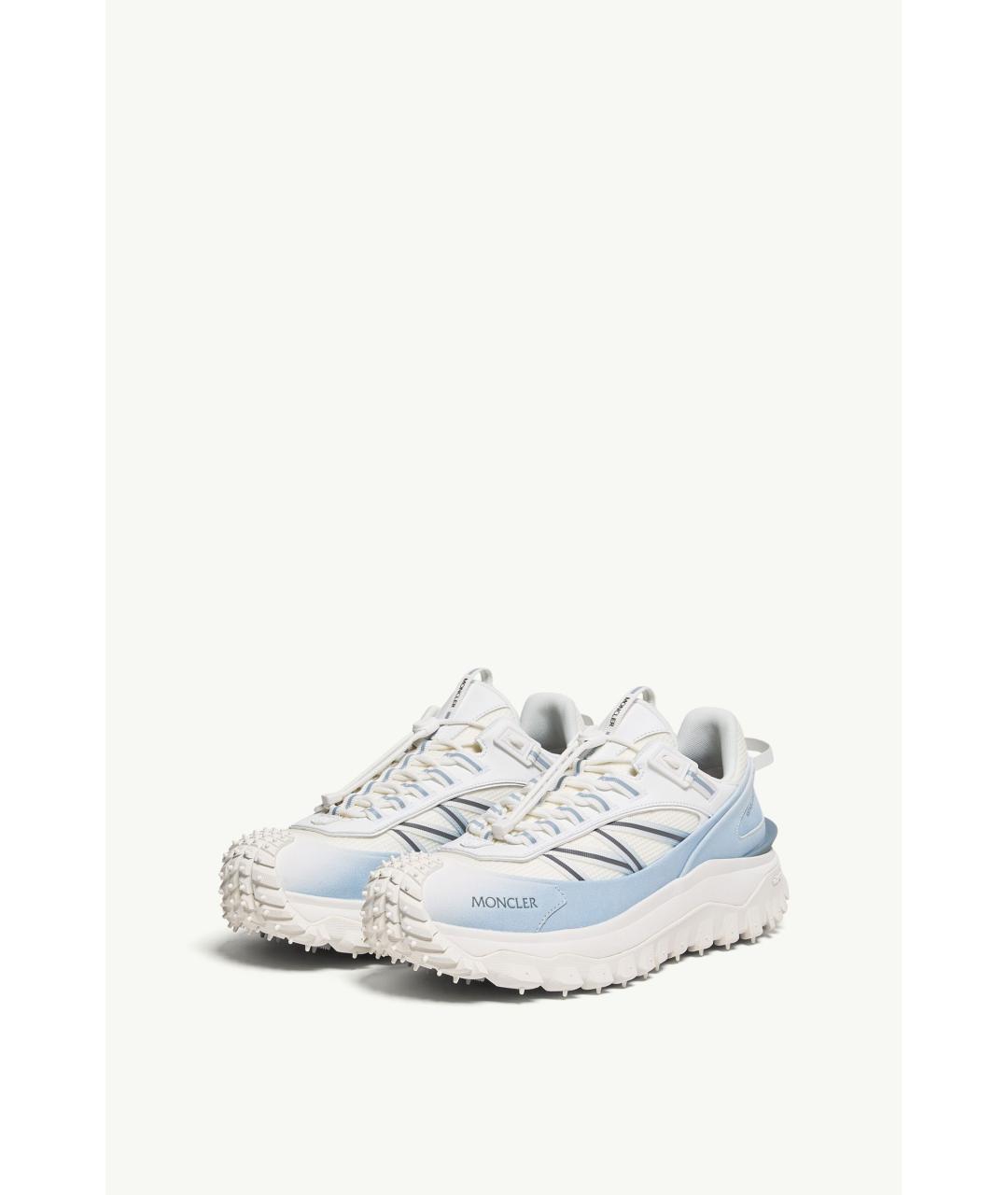 MONCLER Мульти синтетические низкие кроссовки / кеды, фото 4