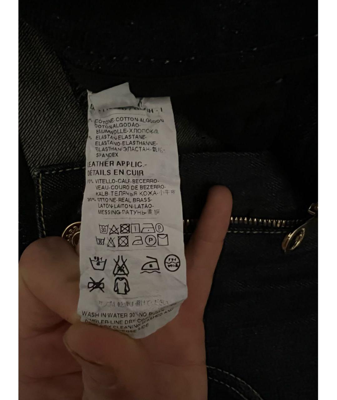 DOLCE&GABBANA Темно-синие деним детские джинсы, фото 6