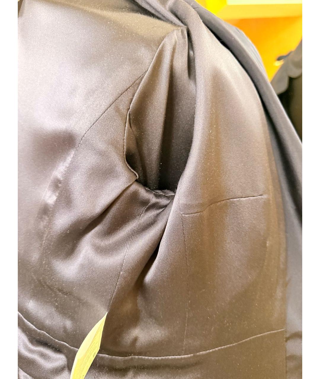 CHANEL Темно-синий шелковый жакет/пиджак, фото 7