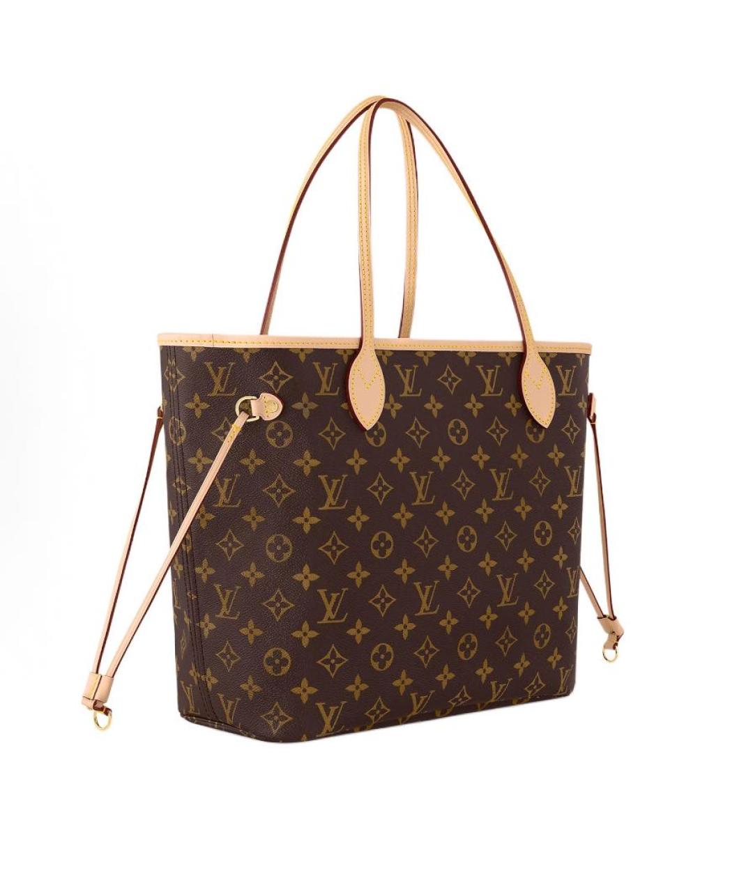 LOUIS VUITTON Коричневая сумка тоут, фото 5