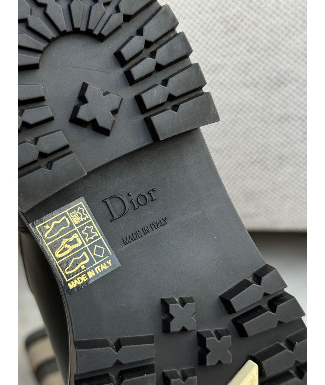 CHRISTIAN DIOR Мульти сапоги, фото 7