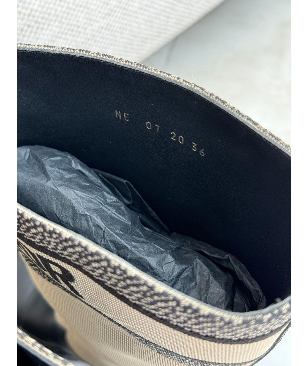 CHRISTIAN DIOR Мульти сапоги, фото 4