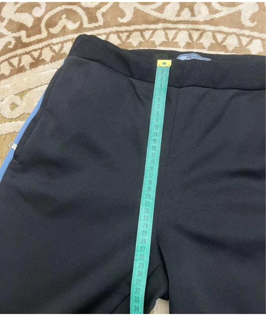 PRADA Черные спортивные брюки и шорты, фото 3