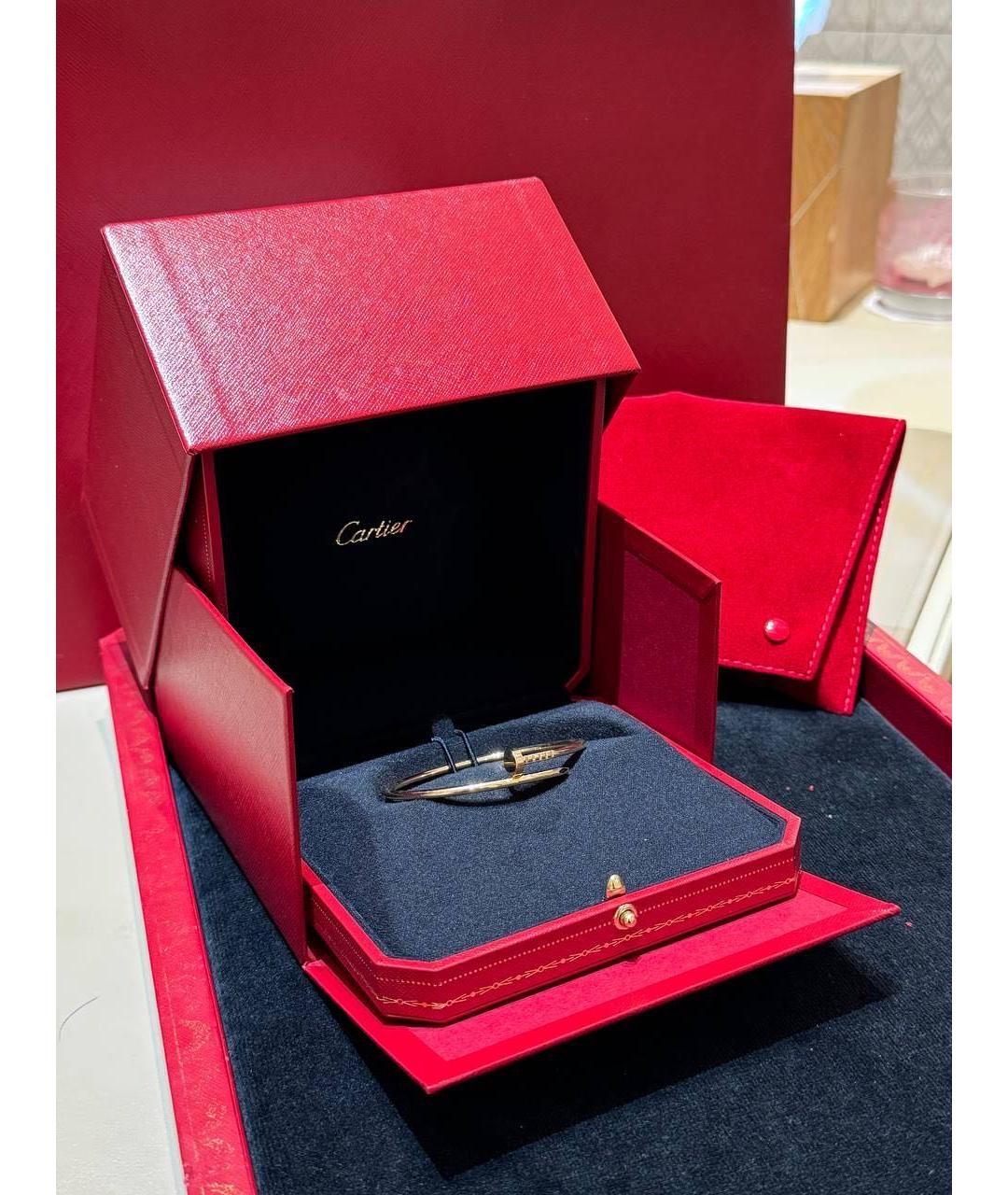 CARTIER Желтый браслет из желтого золота, фото 3