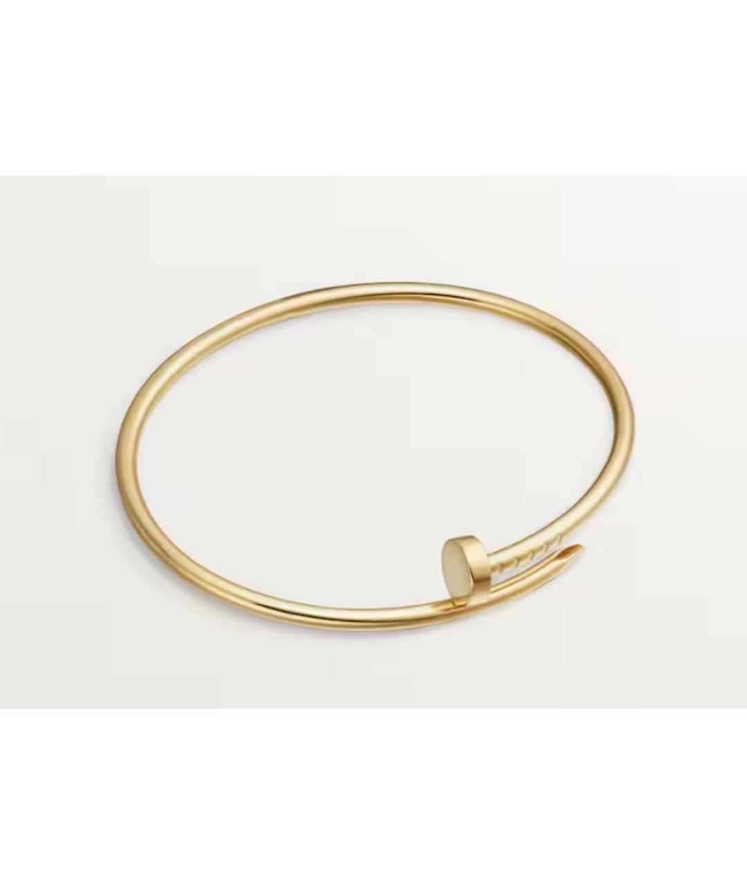 CARTIER Желтый браслет из желтого золота, фото 4