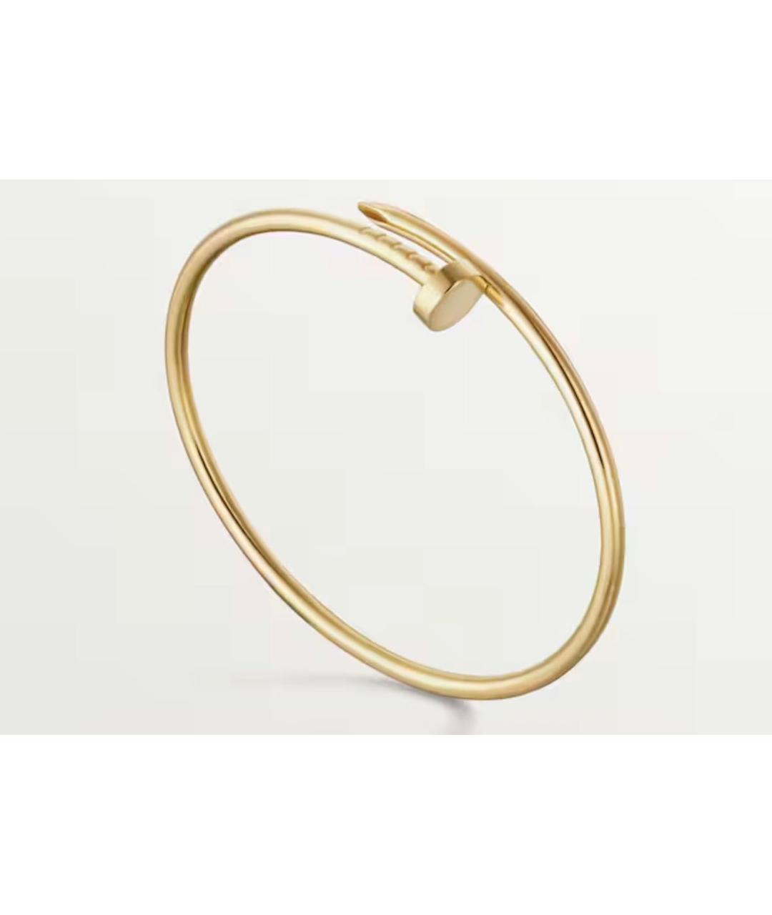 CARTIER Желтый браслет из желтого золота, фото 2