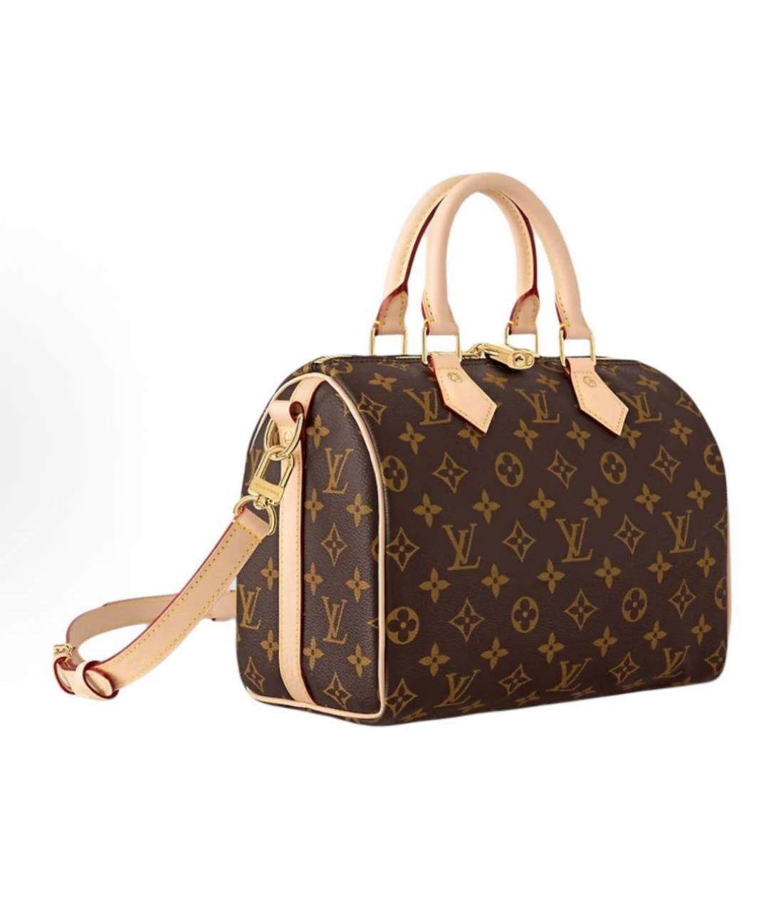 LOUIS VUITTON Коричневая сумка с короткими ручками, фото 2