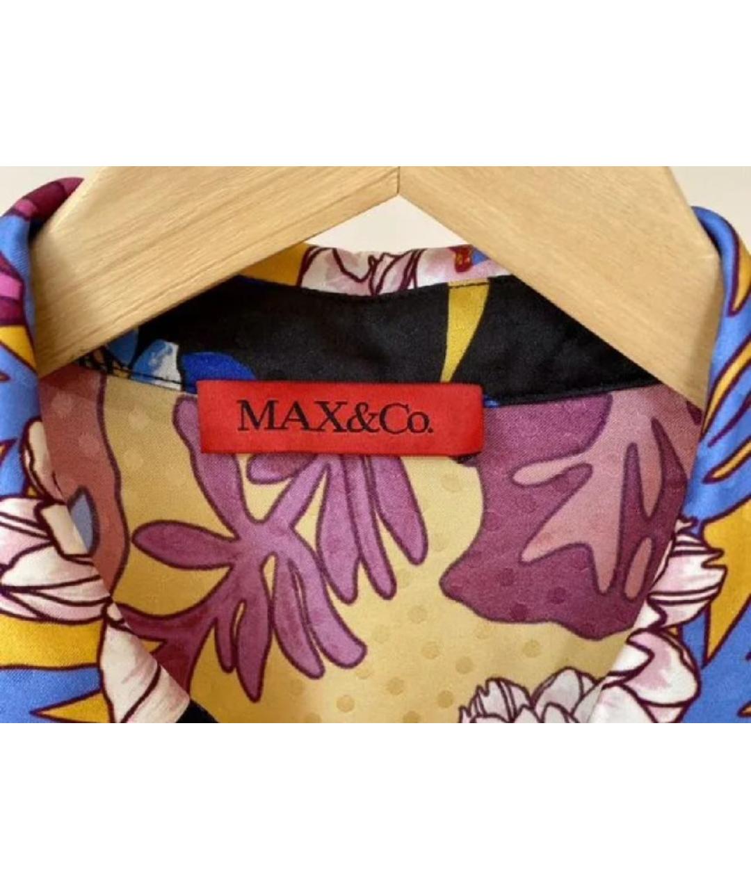 MAX&CO Мульти вискозное повседневное платье, фото 2