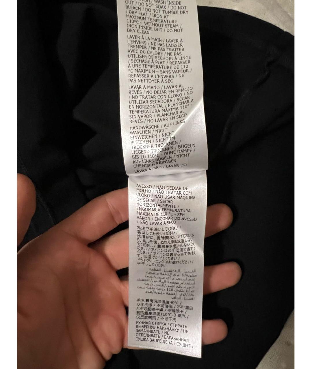 GUCCI Черная хлопковая детская футболка, фото 6