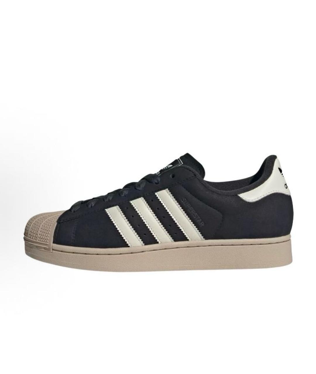 ADIDAS Черные замшевые кроссовки, фото 2