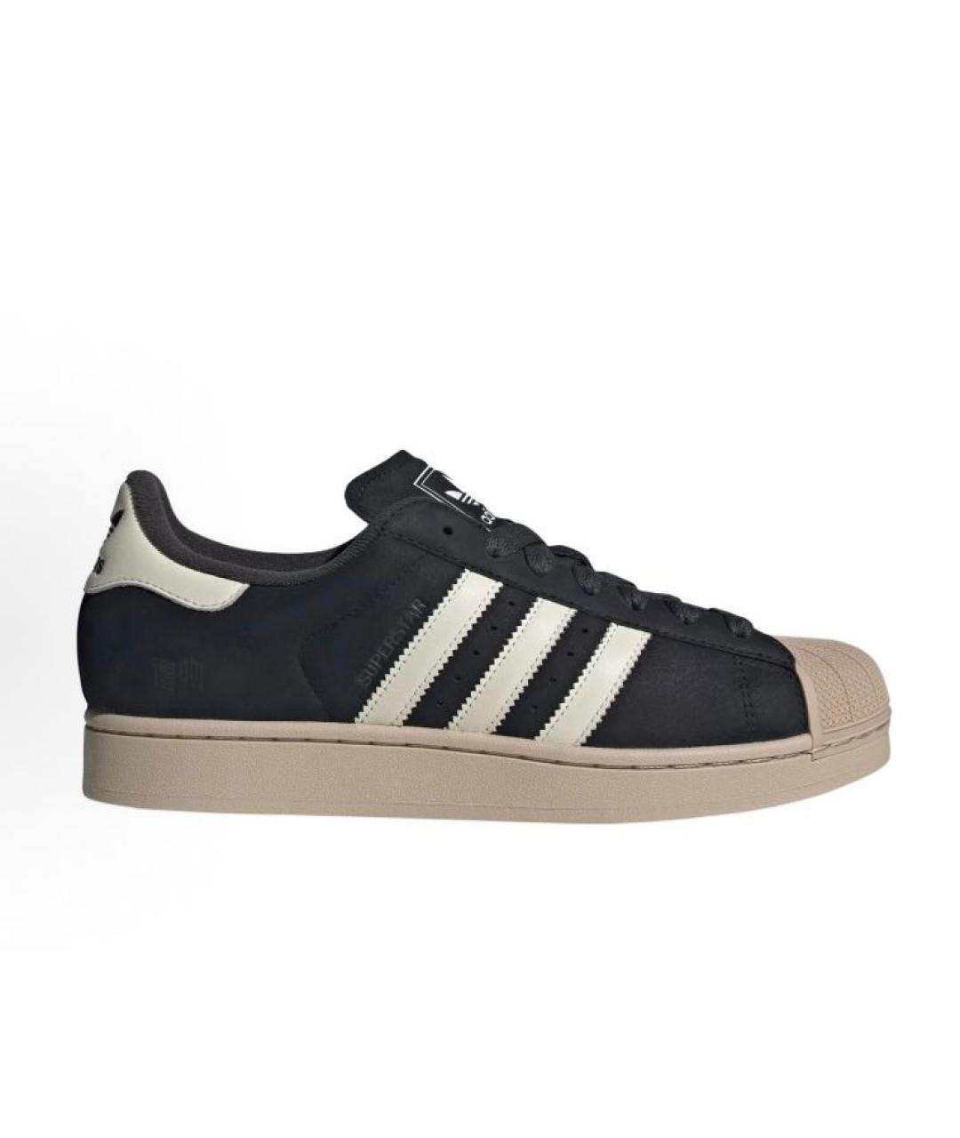 ADIDAS Черные замшевые кроссовки, фото 5