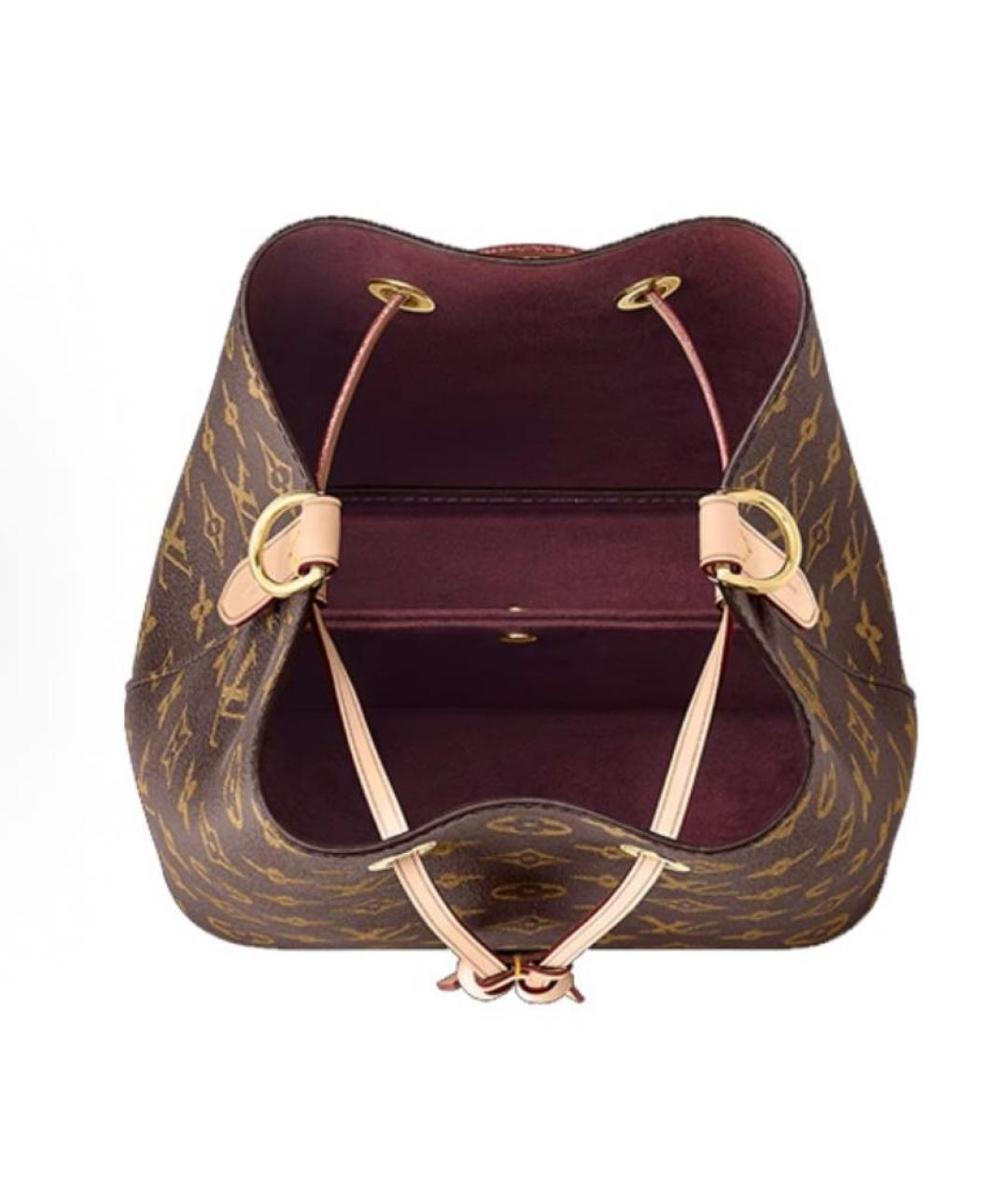 LOUIS VUITTON Коричневая сумка тоут, фото 5