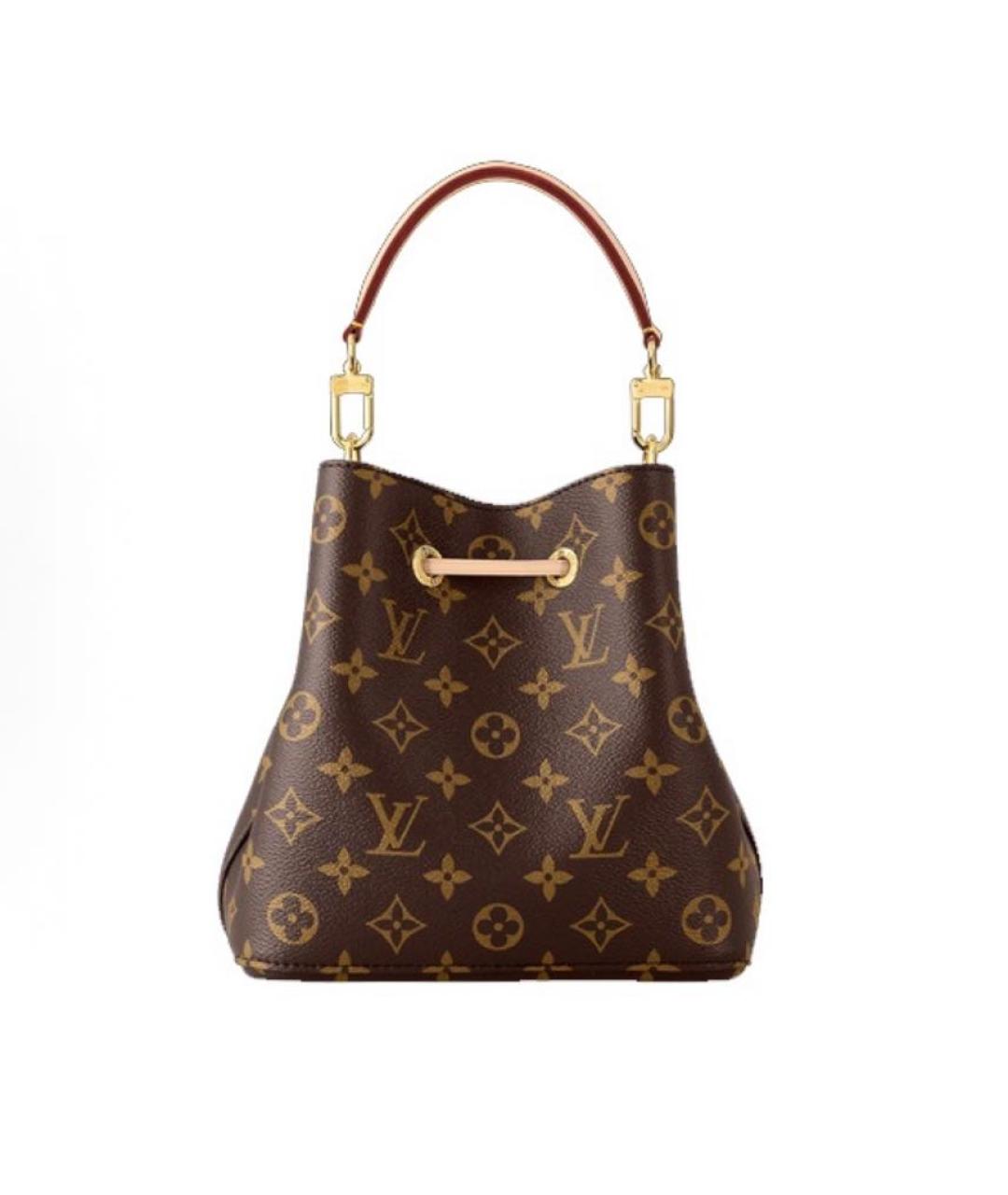 LOUIS VUITTON Коричневая сумка тоут, фото 4