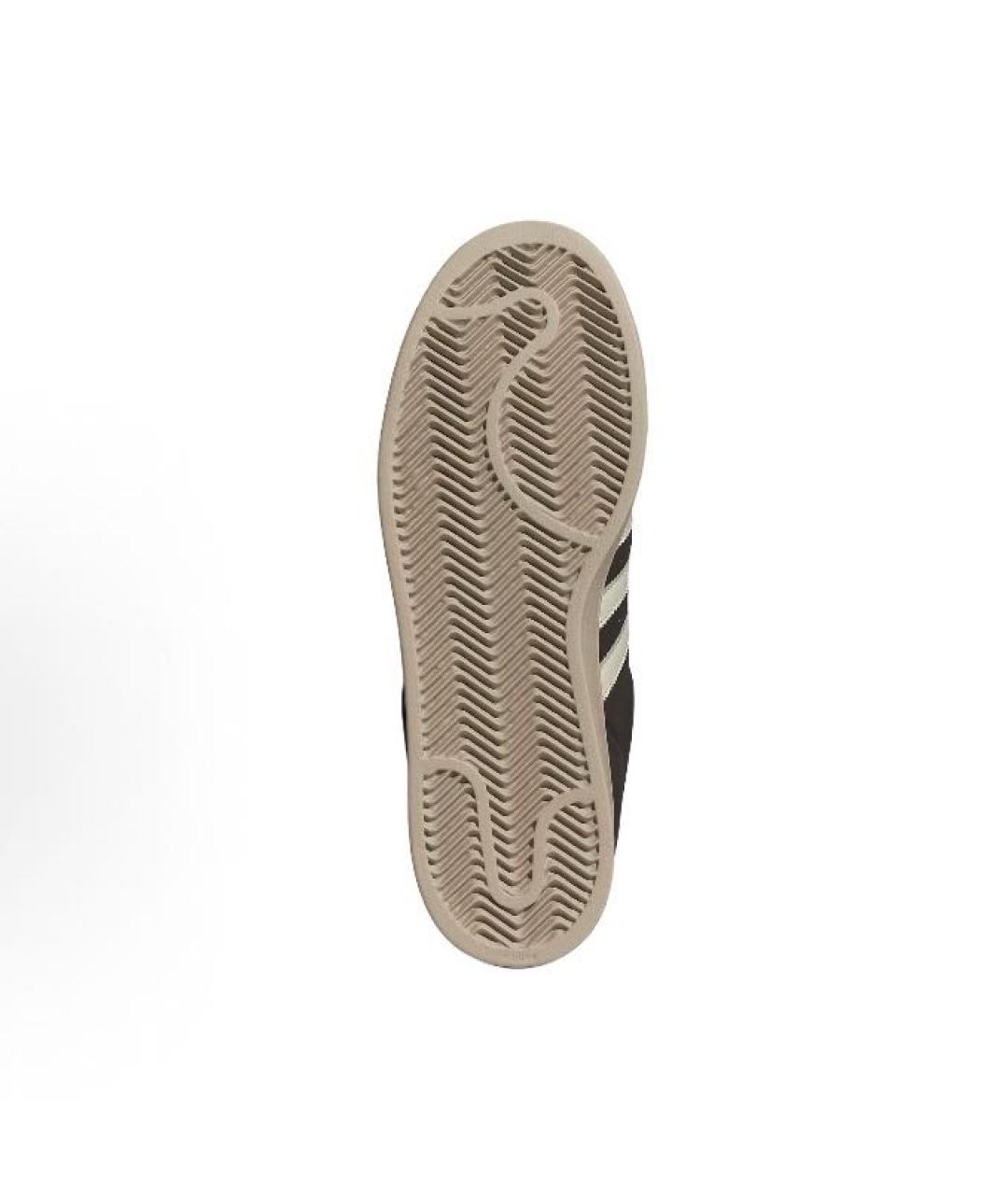 ADIDAS Коричневые кожаные кроссовки, фото 6