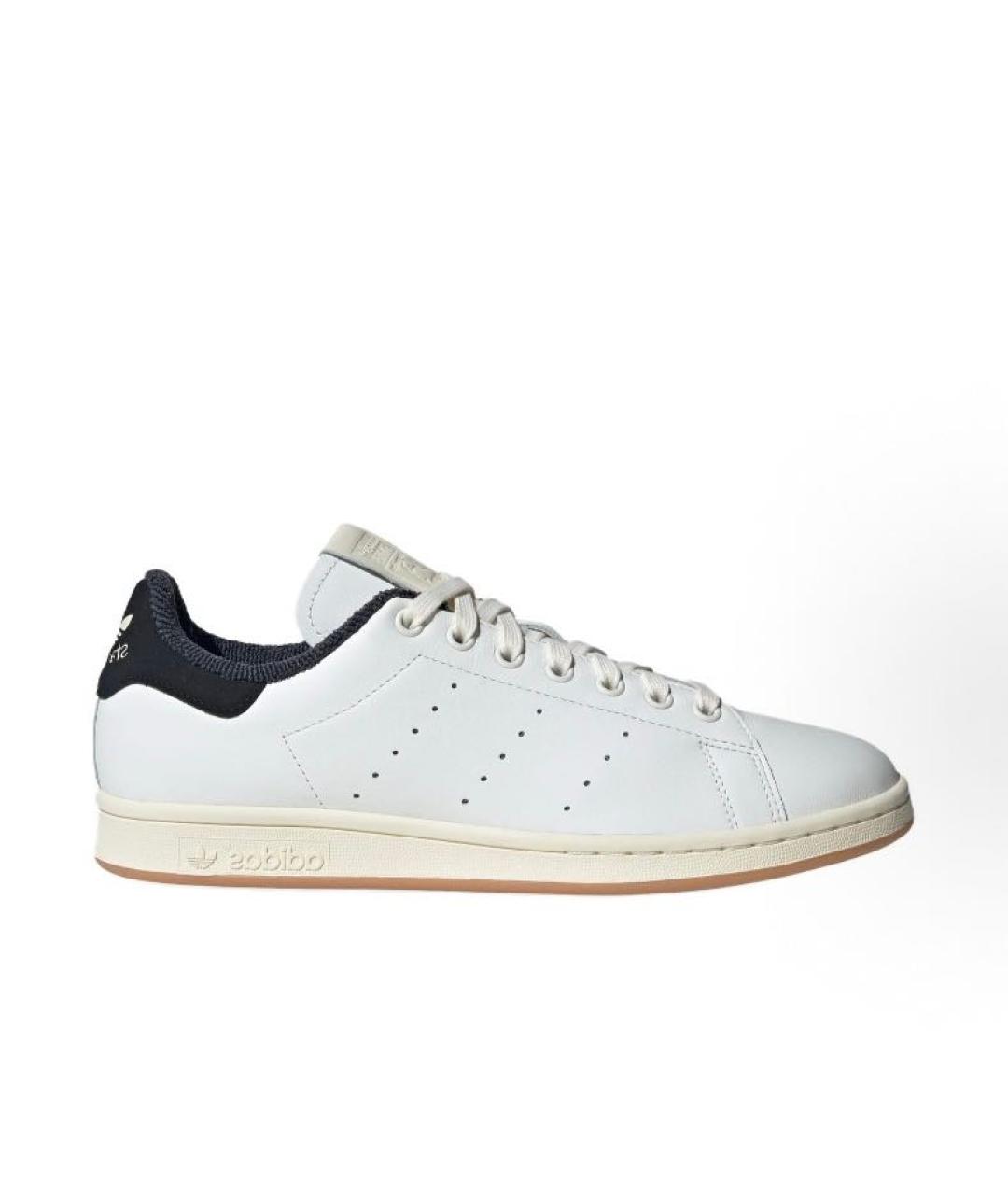ADIDAS Белые кожаные кроссовки, фото 7