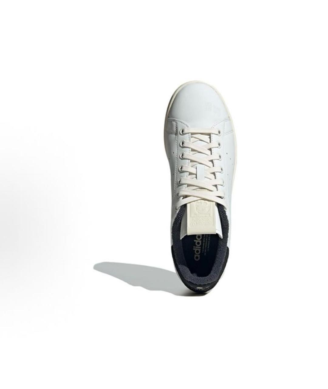 ADIDAS Белые кожаные кроссовки, фото 5