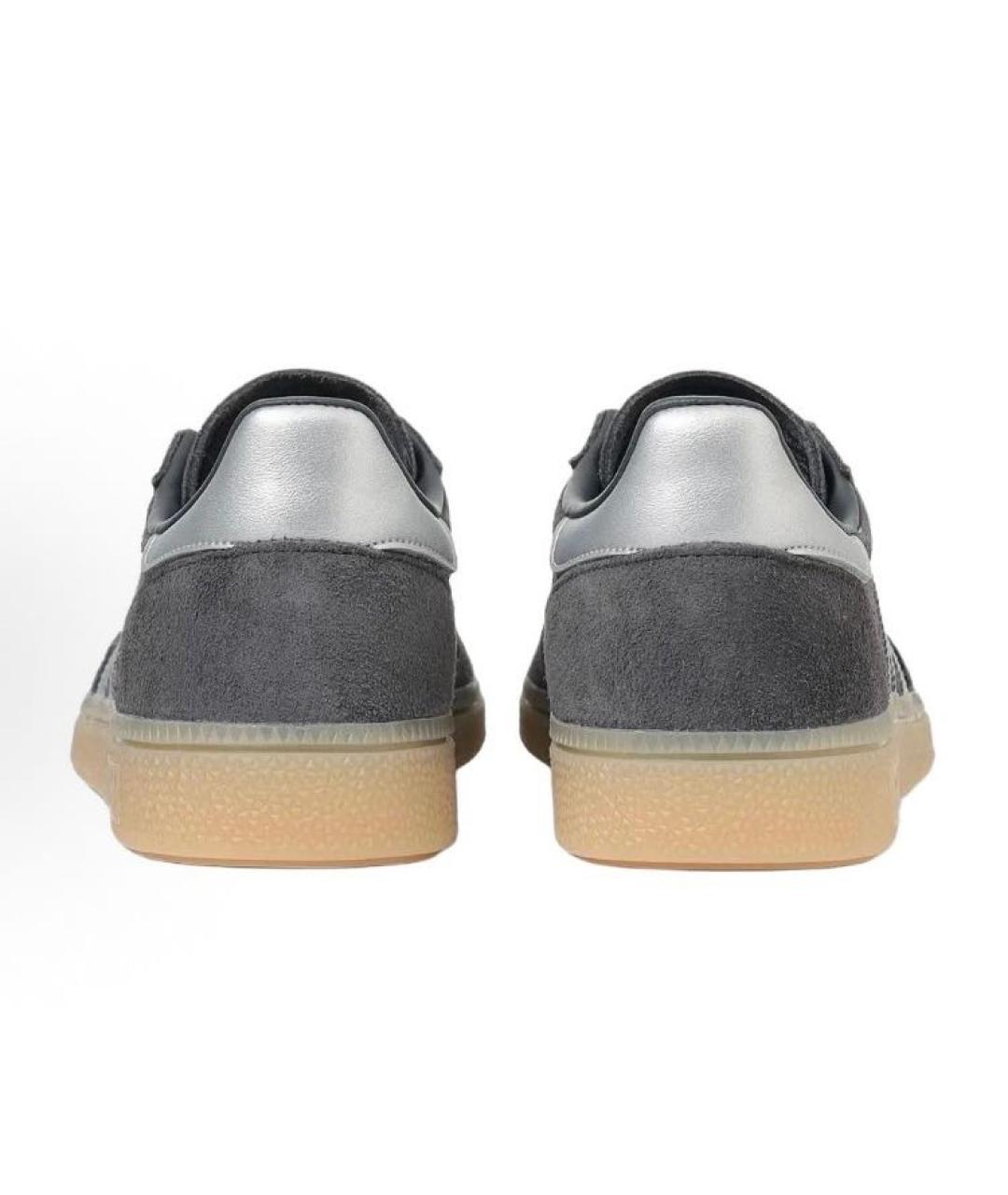 ADIDAS Антрацитовые замшевые кроссовки, фото 5