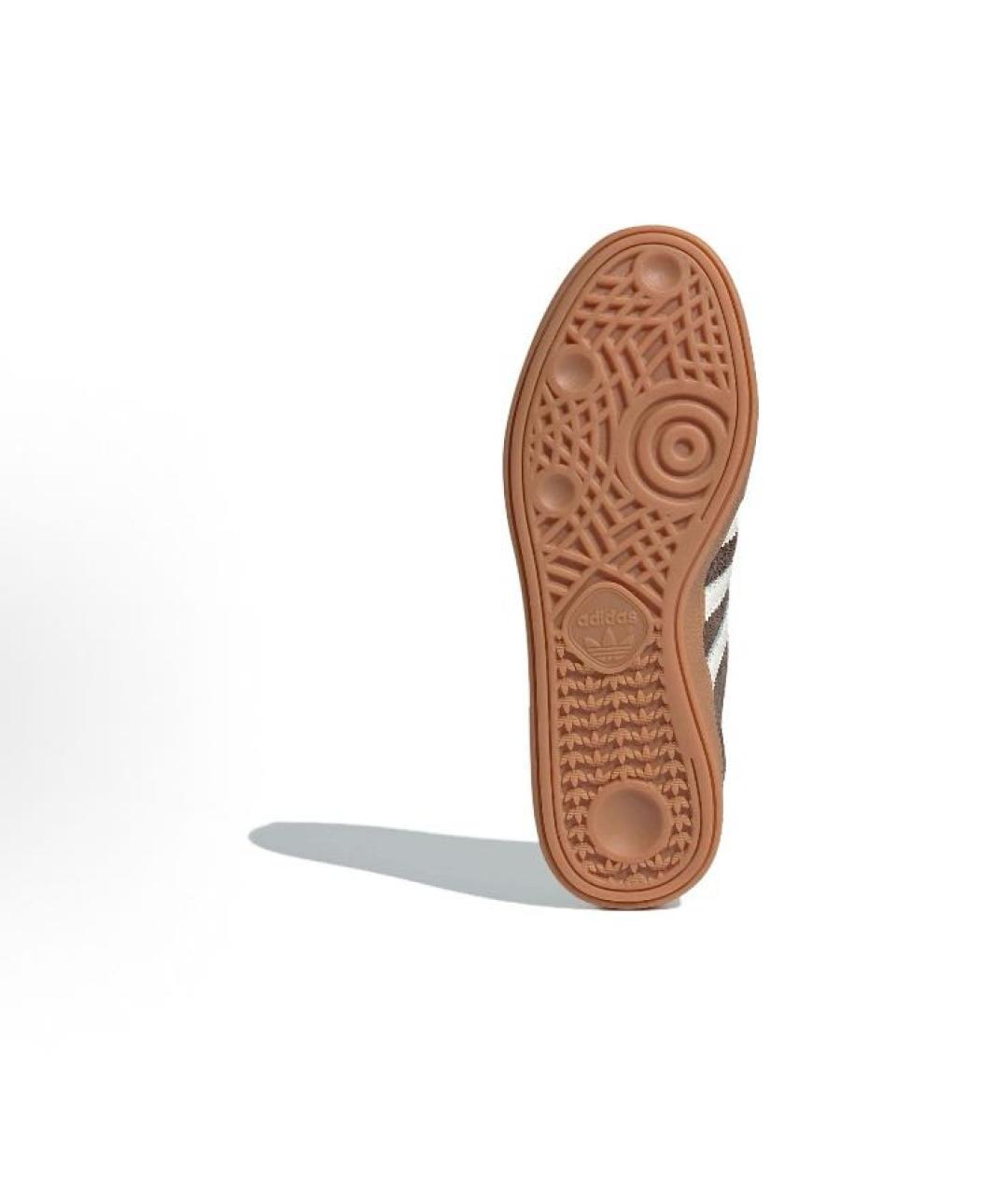 ADIDAS Коричневые замшевые кроссовки, фото 6