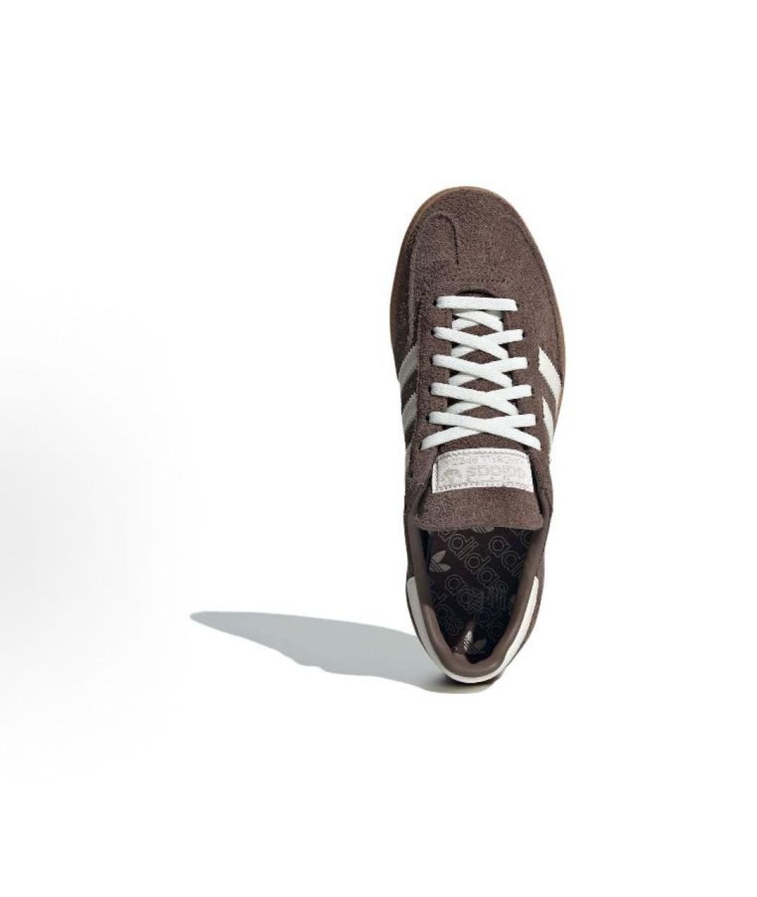 ADIDAS Коричневые замшевые кроссовки, фото 5