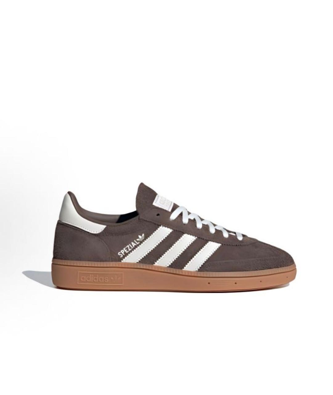 ADIDAS Коричневые замшевые кроссовки, фото 7