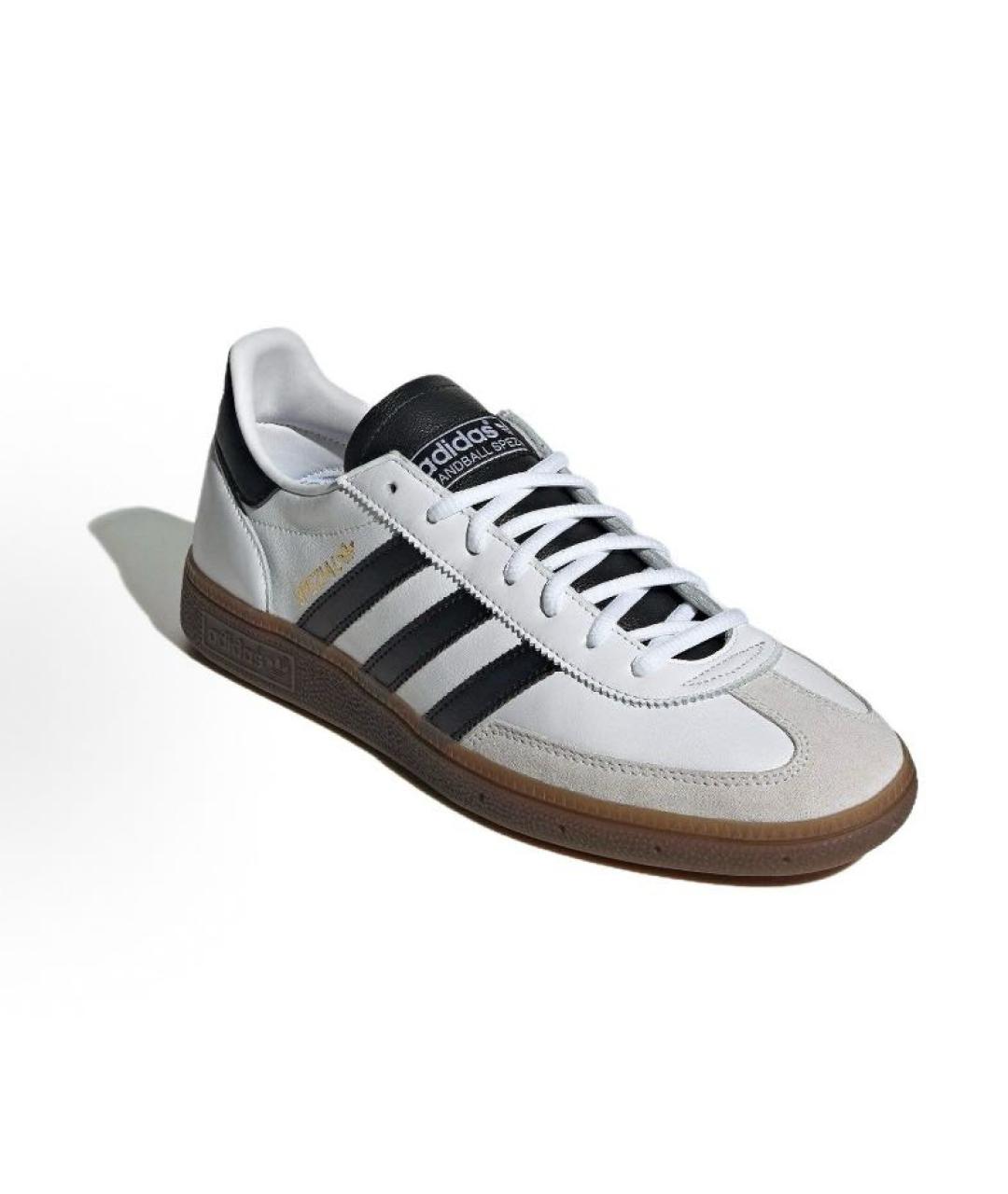 ADIDAS Белые кожаные кроссовки, фото 3