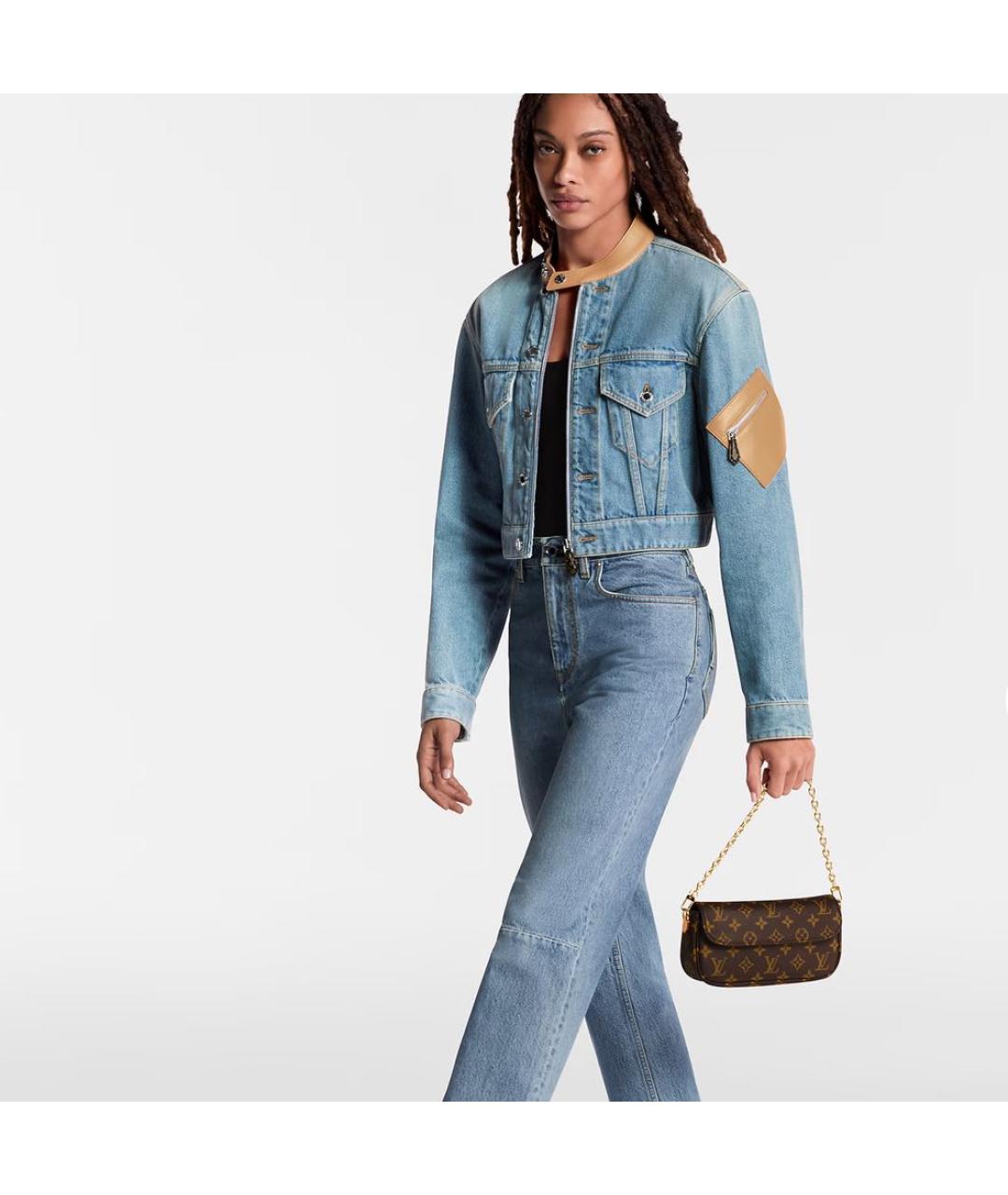 LOUIS VUITTON Коричневая сумка через плечо, фото 3