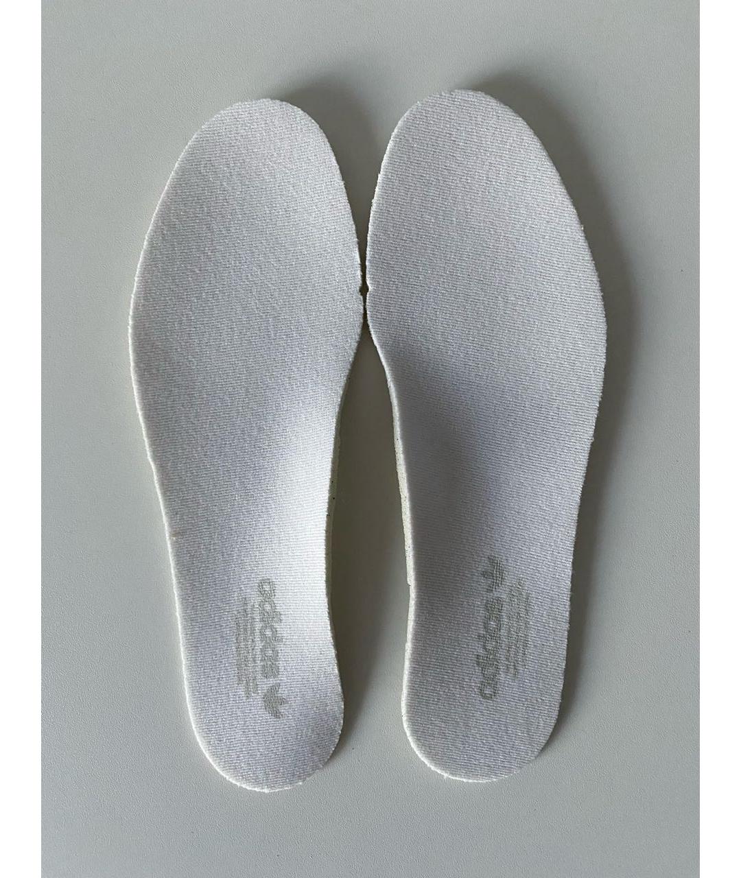 ADIDAS Белые кожаные кроссовки, фото 7