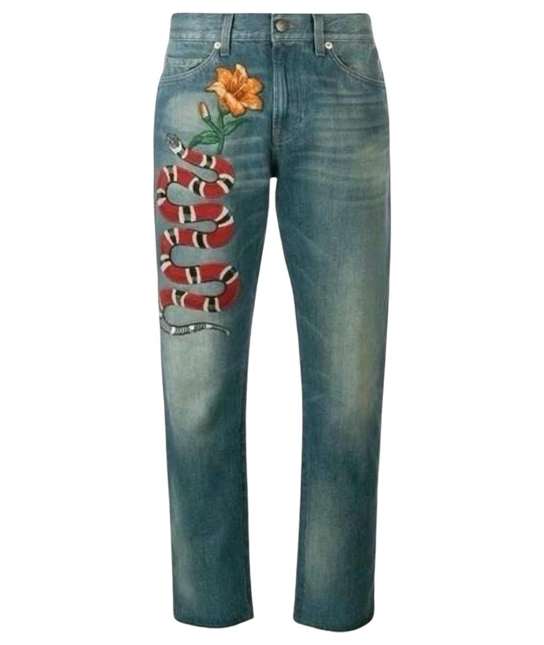 GUCCI Прямые джинсы, фото 1