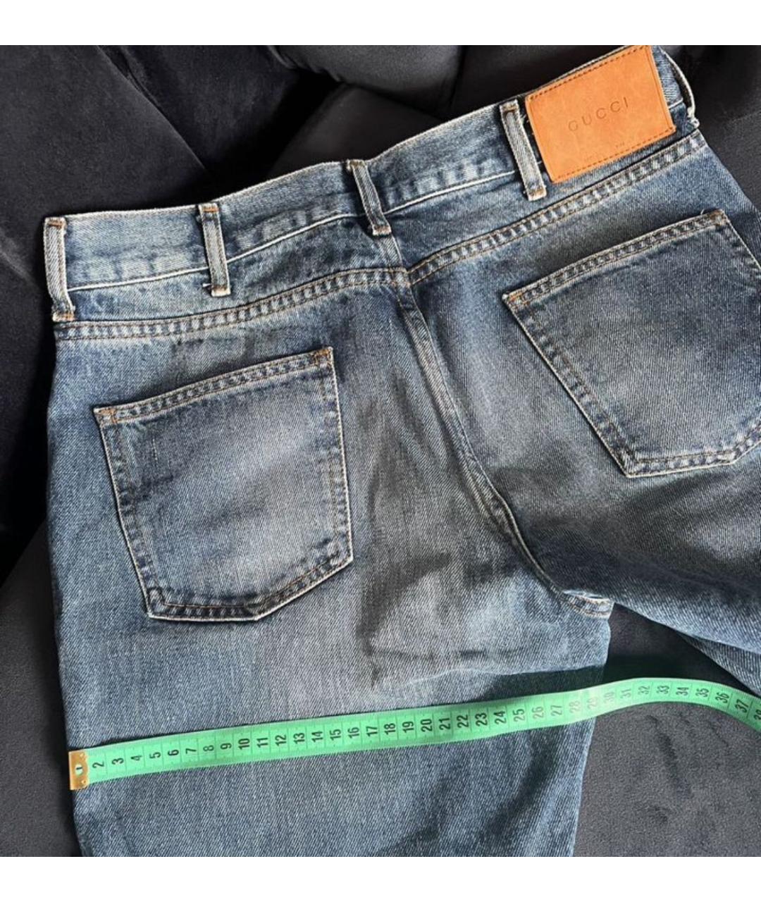 GUCCI Прямые джинсы, фото 7