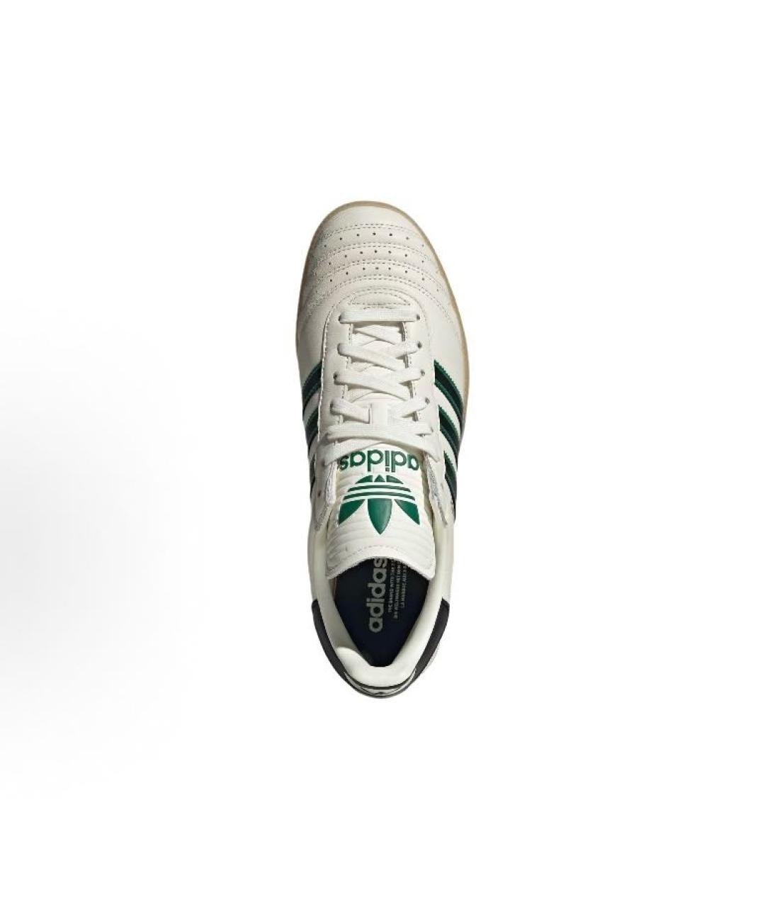 ADIDAS Бежевые кожаные кроссовки, фото 5