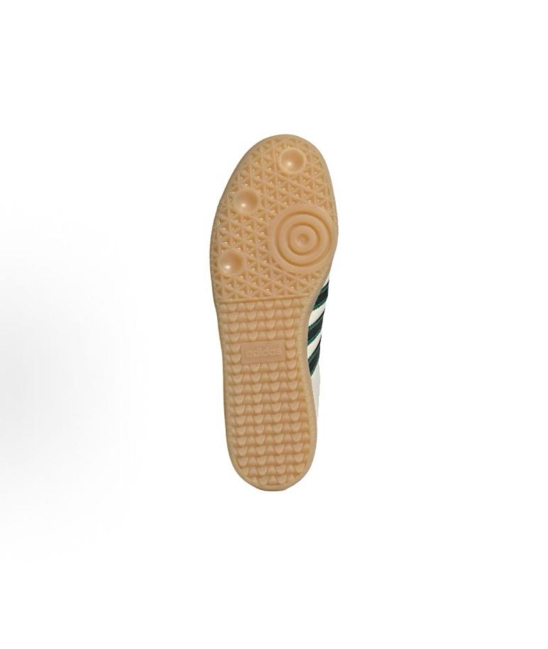 ADIDAS Бежевые кожаные кроссовки, фото 6