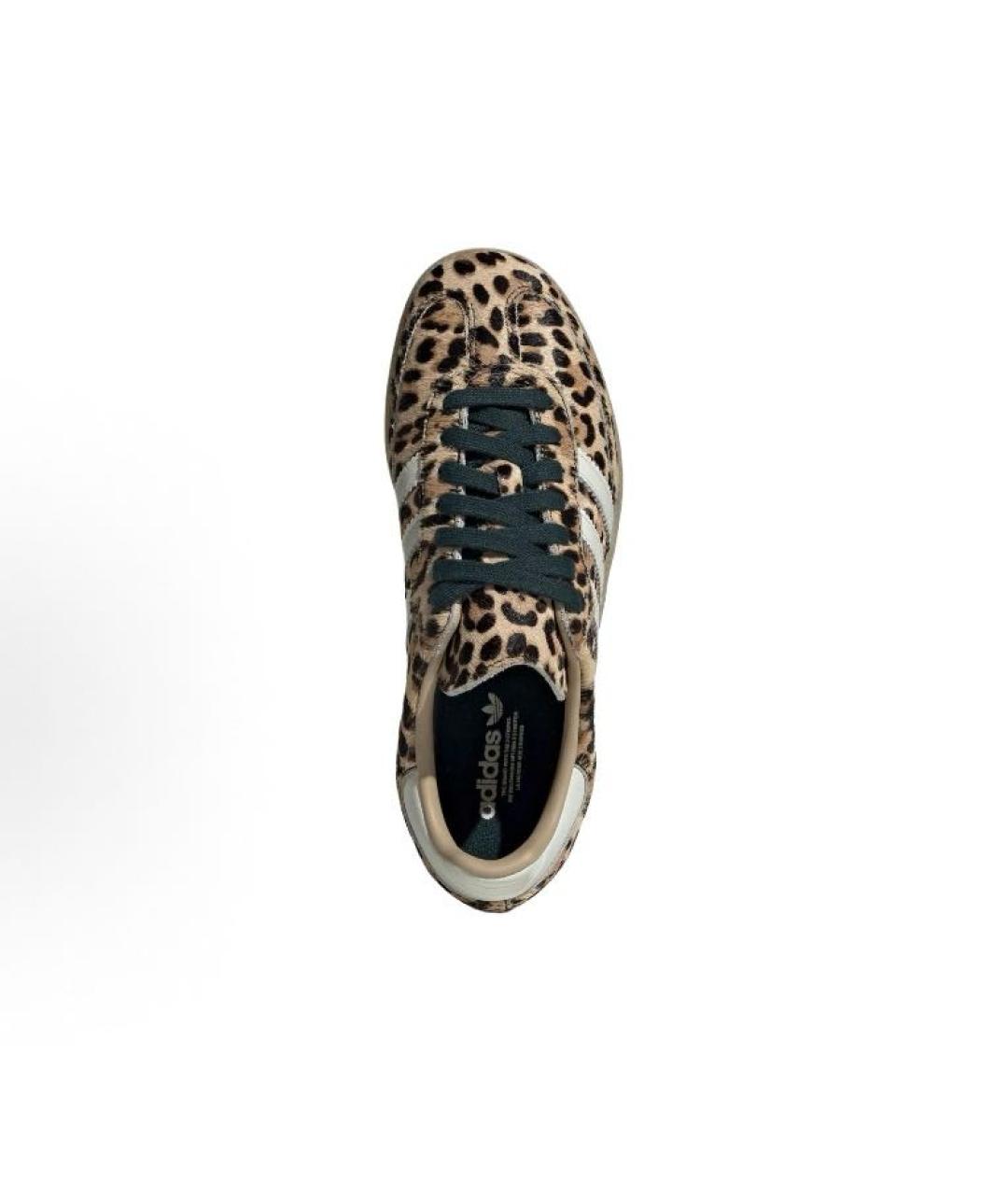 ADIDAS Бежевые текстильные кроссовки, фото 3