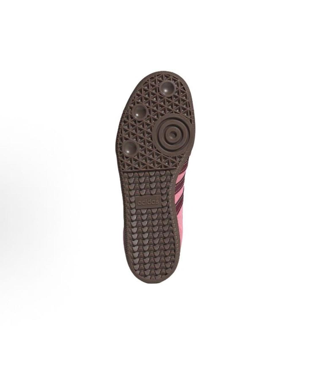 ADIDAS Розовые замшевые кроссовки, фото 5