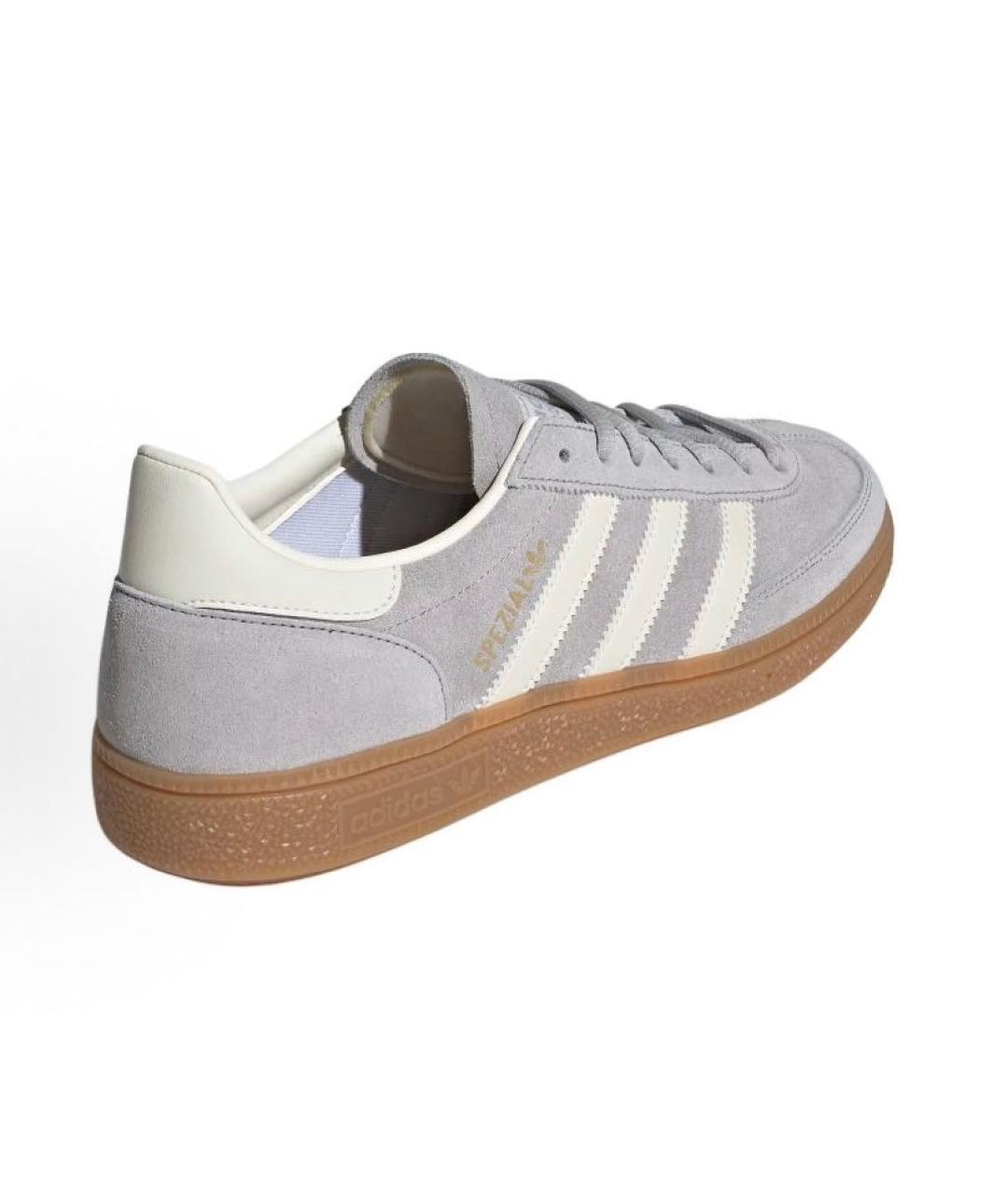 ADIDAS Серые замшевые кроссовки, фото 4