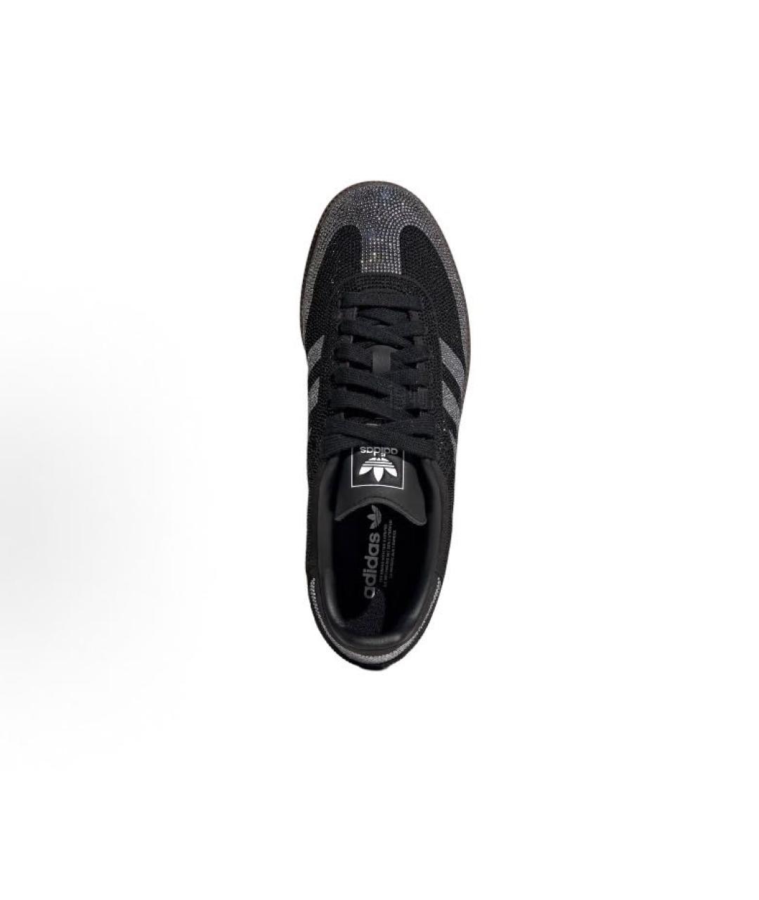 ADIDAS Черные текстильные кроссовки, фото 5