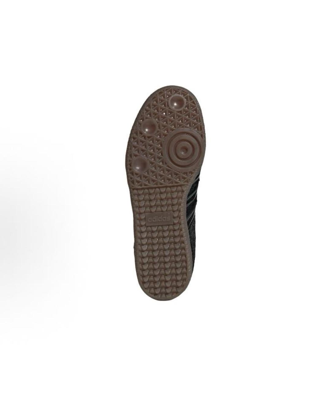 ADIDAS Черные текстильные кроссовки, фото 4